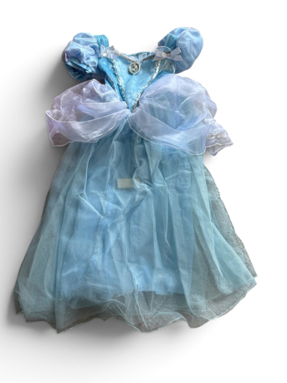 Disney Store Cinderella Dress Sz 7/8 Light Up Costume Halloween World Land